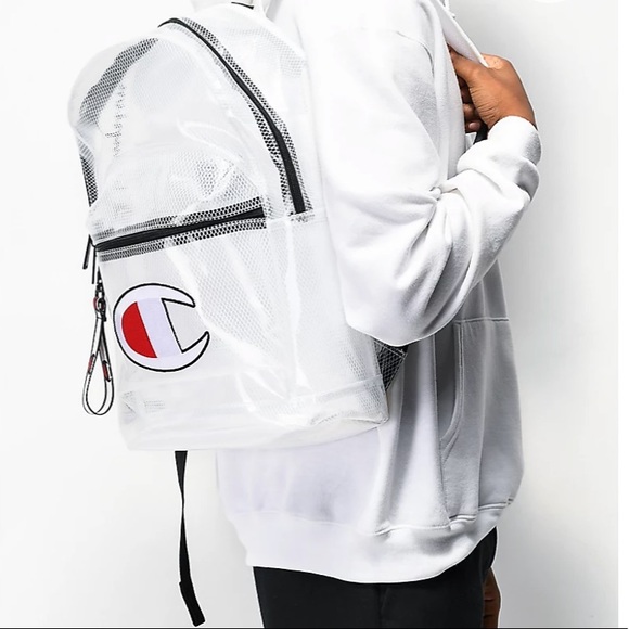 champion clear backpack